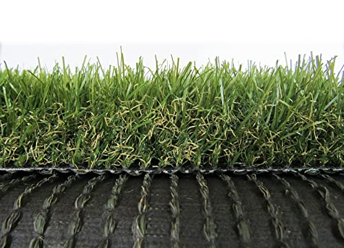 Erba Prato Sintetico Artificiale per Tappeto Manto Erboso effetto realistico da giardino (Spessore 50 mm, Rotolo 2x10 metri (20 mq))