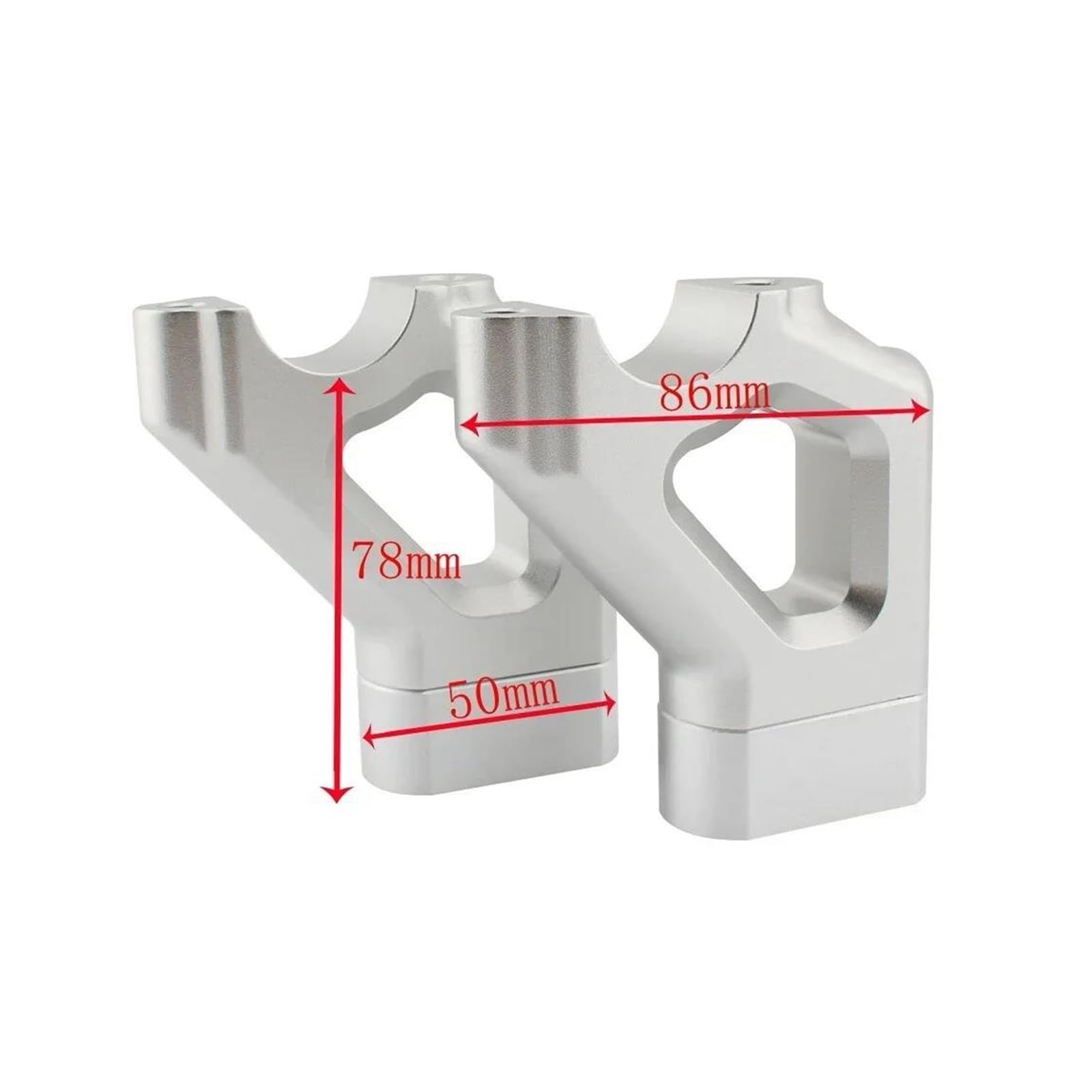 Elevadores De Manillar para Triumph para Tiger 900 para Rally Pro 2020-2022 Elevadores De Manillar Abrazadera Adaptador De Extensión De Manillar