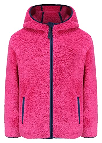 Image of Boys Girls Soft Fleece Sherpa Full-zip Jacket