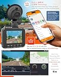Rove R2-4K Dash Cam Construit dans WiFi GPS Enregistreur de caméra de tableau de bord avec voiture UHD 2160P, 2.4" LCD, 150° Angle large, WDR, Vision nocturne