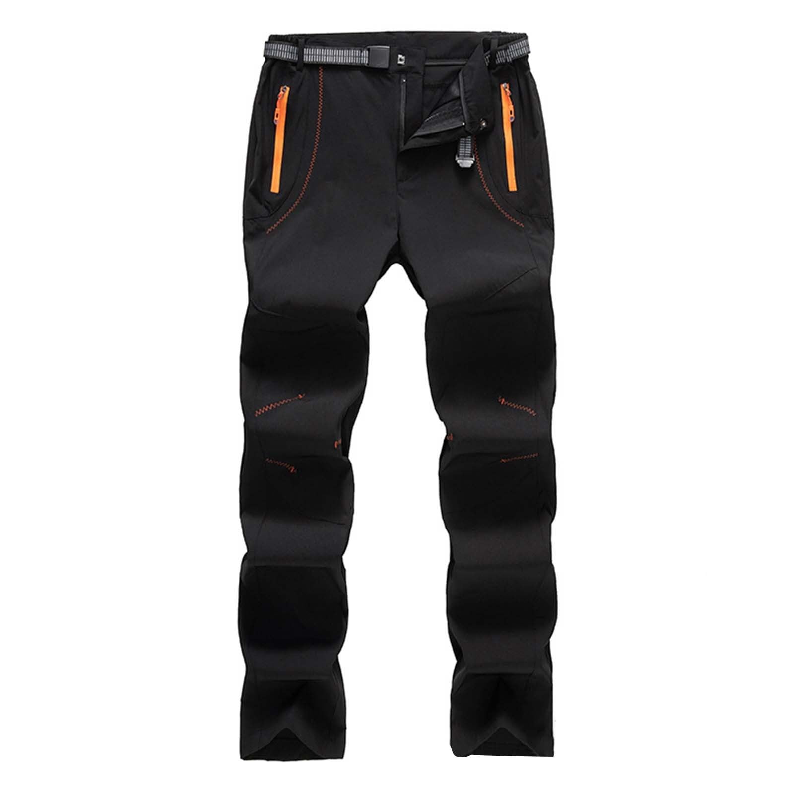 Pantaloni softshell da uomo, antivento e impermeabili, elasticizzati