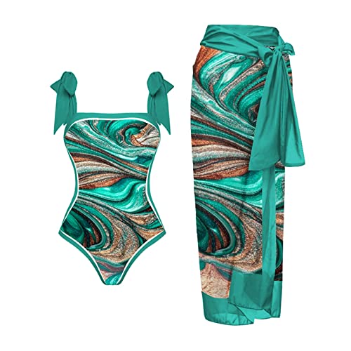 Maillot de bain pour femme enceinte coupe une pièce avec haut bikini intégré