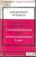 Cases and Materials on Constitutional and Administrative Law 0521093759 Book Cover