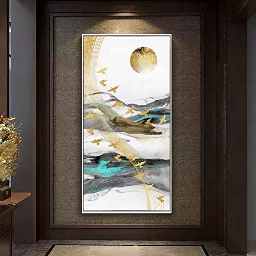 Affiches muraux style chinois pour créer une ambiance zen dans le couloir
