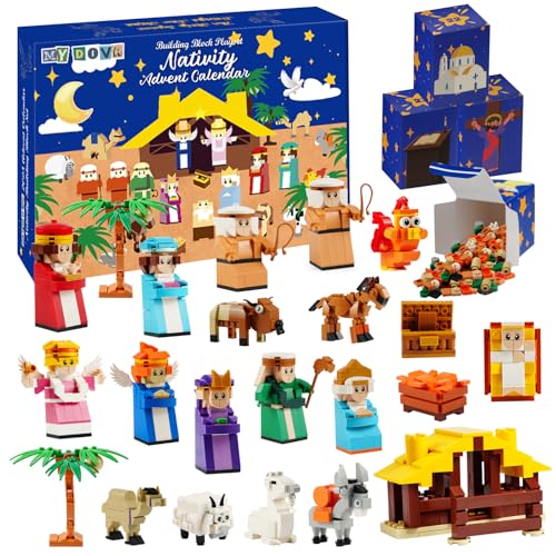 MYDOVA LXg~a AhxgJ_[ 2025 ςݖ ? 24Ԃ̃NX}X LXg~a gݗĂ j̎q ̎q 1500ȏ NX}X JEg_EJ_[ q lp Mtg ʕ (6+)