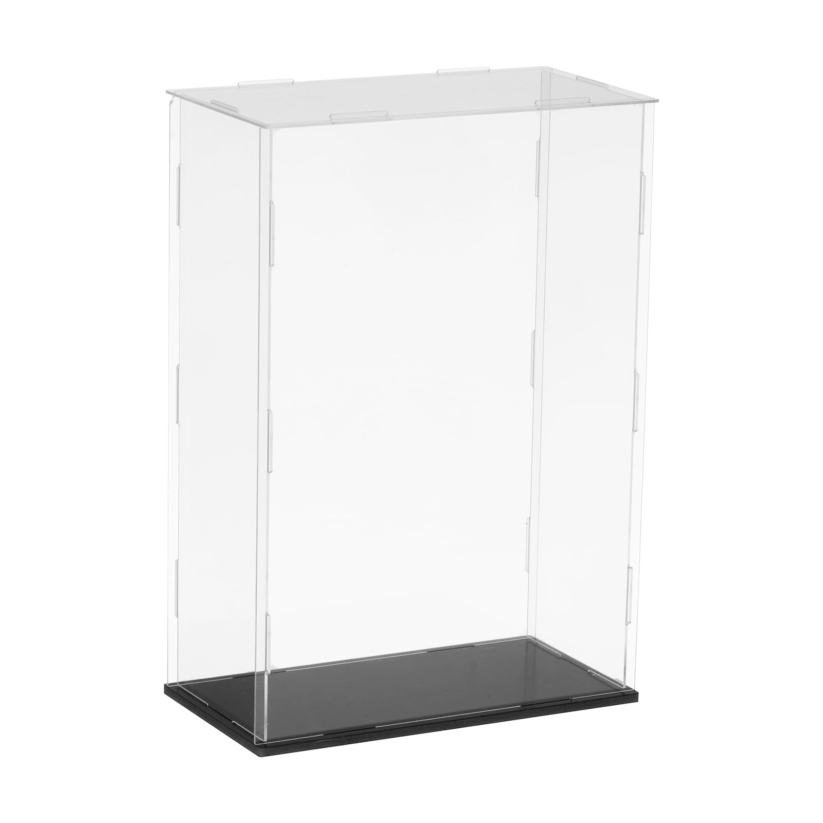 Amazon.com: uxcell Acrylic Clear Display Case for Collectibles Self ...