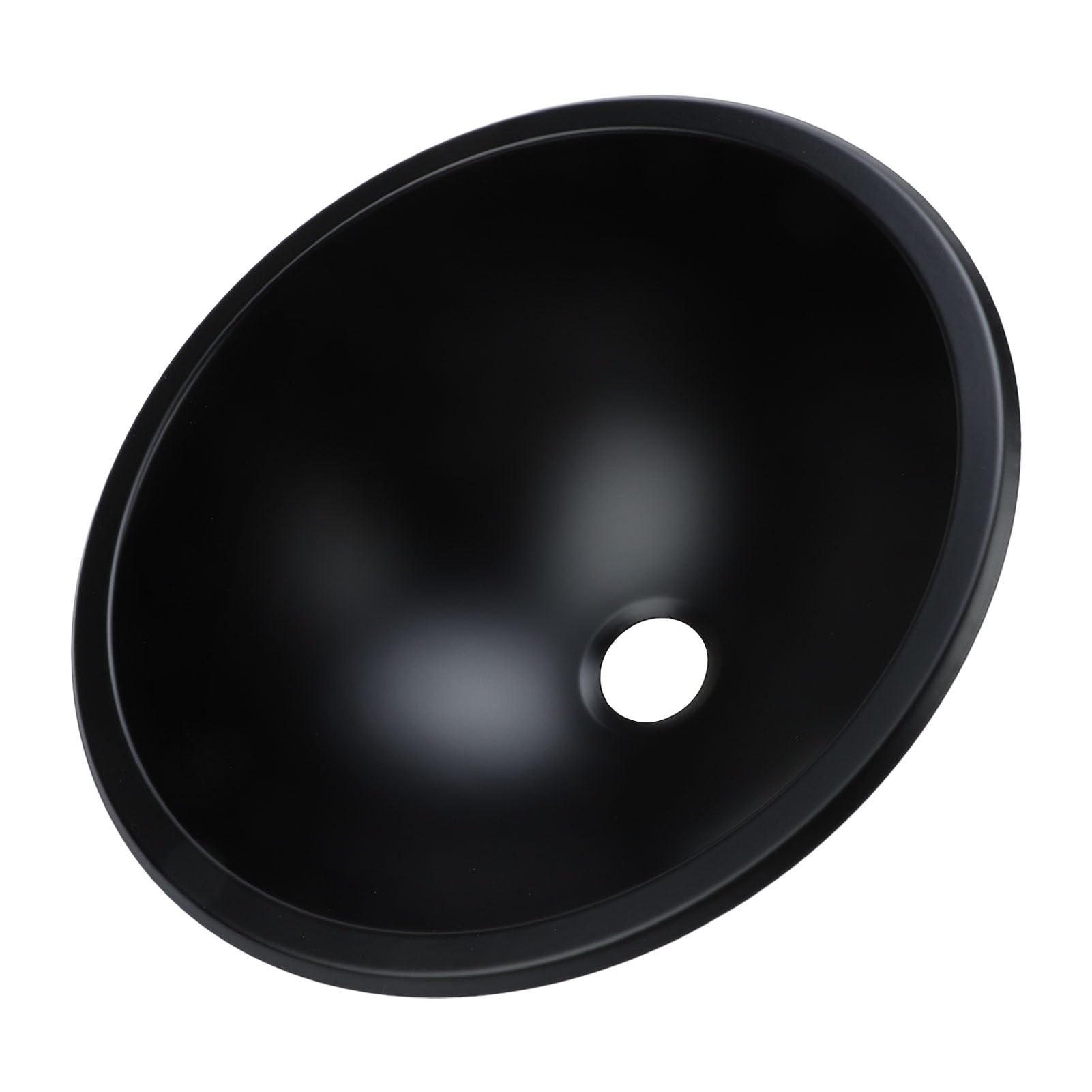 Gran capacidad 304 Fregadero redondo de acero inoxidable 40 mm – Puerto de drenaje para barco caravana RV, arañazos y calor con fácil limpieza, ideal para diferentes escenarios
