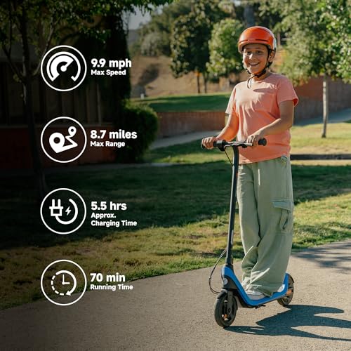 Segway Ninebot Kids eKickScooter, Kids Electric Scooter with Cruise Mode, Adjustable Handlebar Height (C2 Pro Only), for Riders Up to 132 lbs, UL-2272 2271 Certified - Image 3