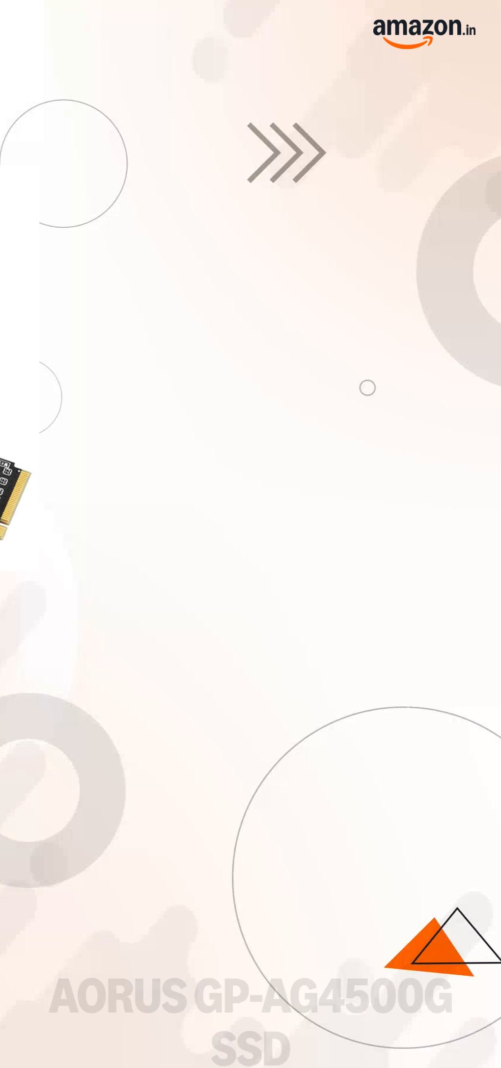AORUS GP-AG4500G Gen4 SSD
