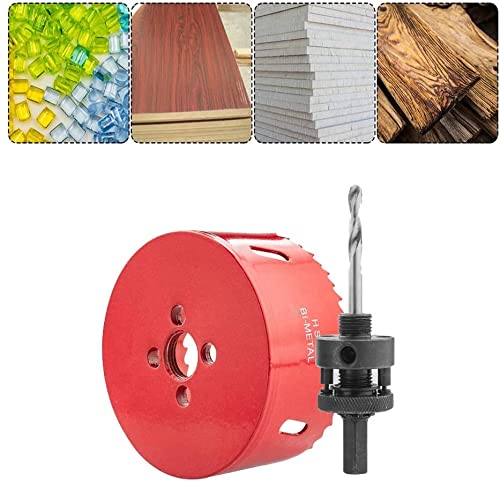 Unifizz High Speed Steel M42 BI-Metal Hole Saw 48mm Cutting Diameter Saw Drilling Tool Hole Cutter for Wood Drywall and Cornhole Boards - Image 5
