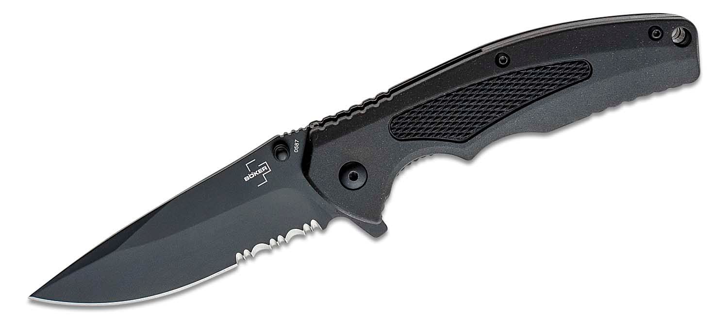 Boker Plus Gemini Nga Assisted Bk Serrated - 3.5
