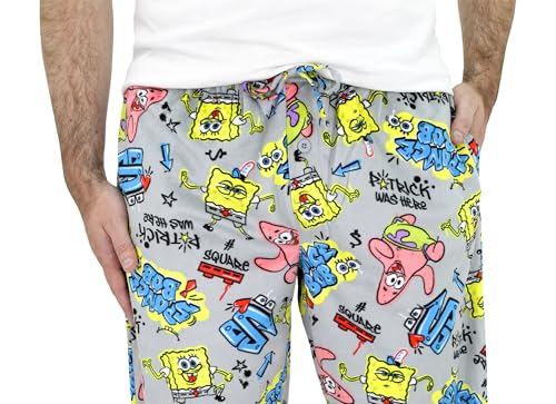 Nickelodeon SpongeBob Pajama Pants for Men - Fleece SpongeBob Pajamas for Adults - SpongeBob & Patrick4