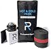 Shin Splints Recovery Kit - Cold Massage Roller Ball - Shin Splints Compression Sleeve/wrap - Ice Pack - Pain Relief - Shin Splint Prevention - Professional Rehab