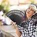 Imagen de ventilador plegables portátiles: ventilador decorativo chino