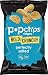 Popchips Ridged Potato Chips, Salted Potato Chips, 12 Count (5 oz Bags), Gluten Free, Low Fat, No Artificial Flavoring, Kosher