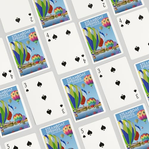 Baraja de Póker 52 Cartas Globo Aerostático Colorado miniatura 4