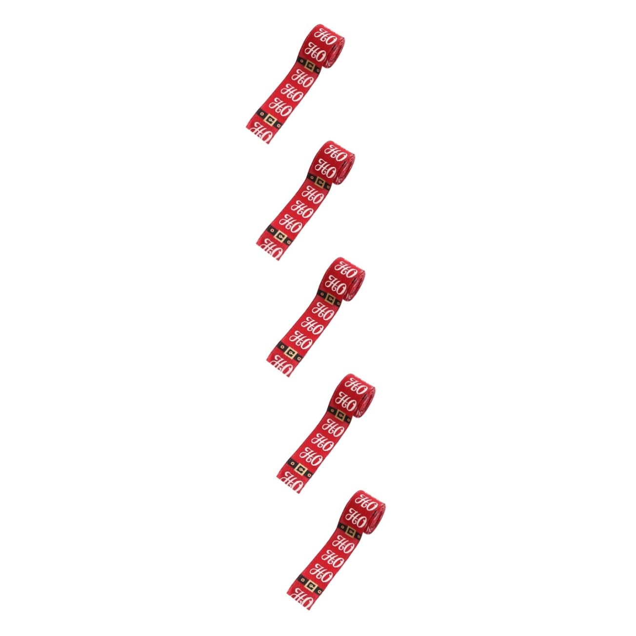 SEWACC 5stücke Weihnachtsdekorationsband Rotes Geschenkband Für Weihnachten Für Bastelprojekte Geschenkverpackungen Und Festliche Dekorationen Für Kreative Bastelideen Und Saisonale