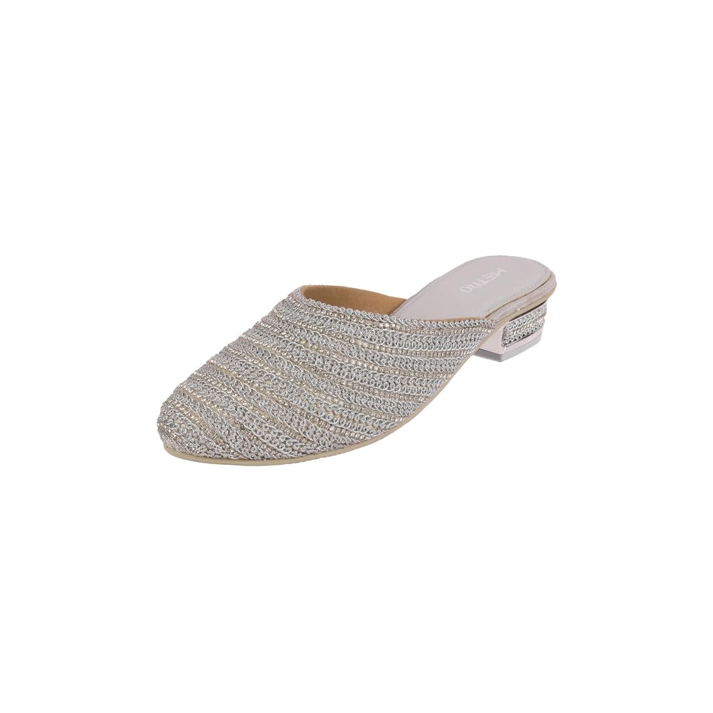 Women Embellished Ethnic Mule Shoe (35-1491)-image-47