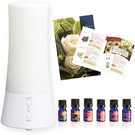Amazon Co Jp ラサーナ La Sana アロマディフューザー 超音波タイプ 入門キット 精油6本付き ビューティー