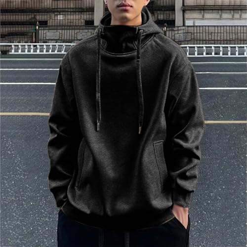 Men's Sweatshirt Techwear Hoodie Long Sleeve Loose Fit Ninja Pullover Casual Fall Winter Going Out Fashion Outfits2