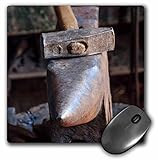 3dRose Mouse Pad Romania, Transylvania, Viscri, Blacksmith Tools of The Trade, 8 x 8