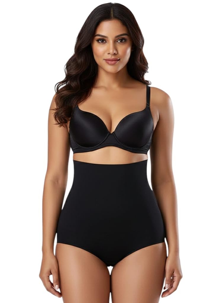 headbutt Seamless High Waist Tummy Control Shapewear Panties for Women | High Waisted Body Shaper Girdle | Shaping Underwear for Tummy and Waist Control-picture-30