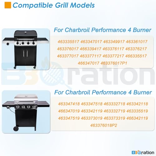 Image of G470-0001-W1 Warming Rack Grill Parts for Charbroil Performance 4 Burner