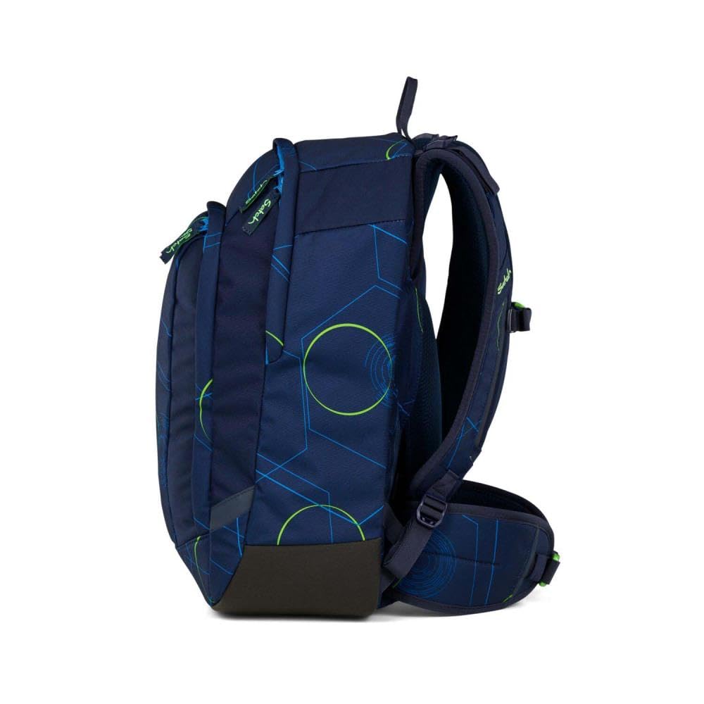 Satch Air Schulrucksack Set 3tlg. inkl. Schlamperbox und Sportbeutel (Blue Tech)