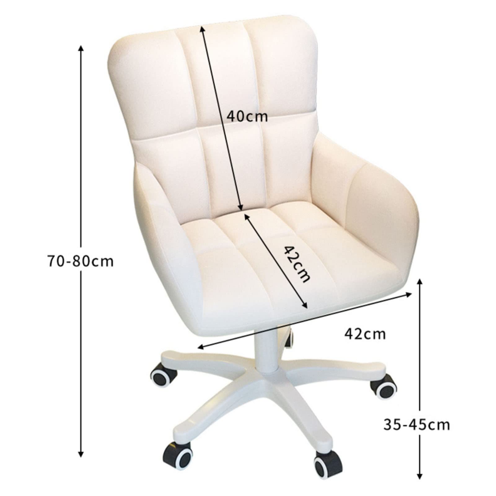 Amazon.co.jp: ベルベットオフィスチェア ベース付き モダンな調節可能