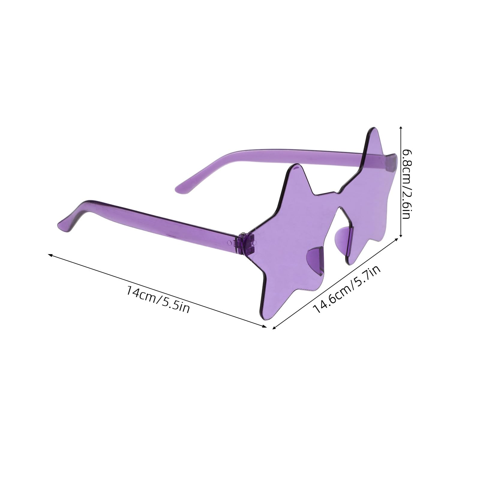 Occhiali da Sole Forma Stella per Feste 24pezzi, Colori Versatili e Design Originale per Ragazzo Ragazza e Adulti, Accessori Festivi Unici