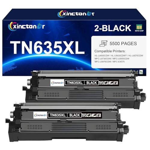 Image of TN635XL Black Toner Cartridge 635XL for MFC-L8930CDW HL-L8430CDW