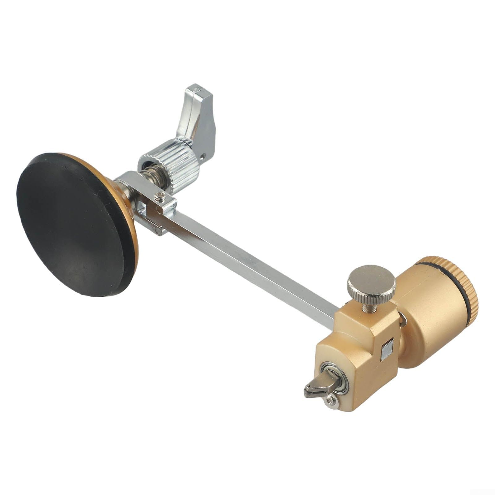 Adjustable Diamond Circular Glass Cutter,Heavy Duty Glass Professional Hole Cutter Cutter With Round Suction Cup (200MM)
