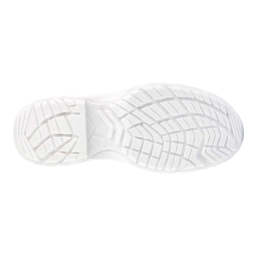 Exena Scarpe da lavoro antinfortunistiche S2 scarpe stringate bianche con cappuccio protettivo alimentare Gastro