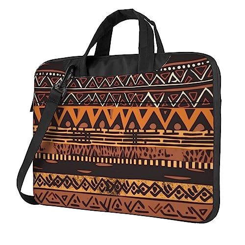Sac pour ordinateur portable 13 pouces contre les rayures imprimé tribal