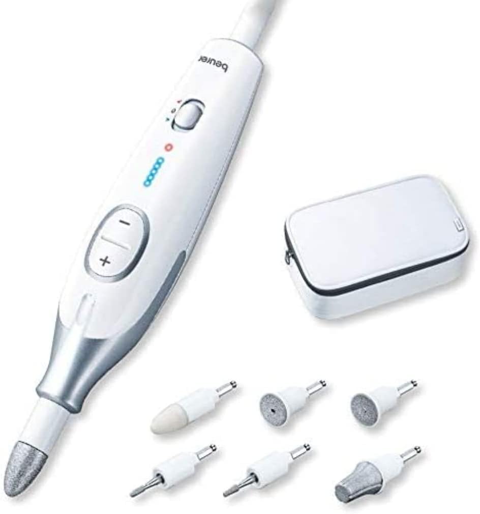 Beurer – Set de manicura y pedicura profesional con luz Beurer MP-42.