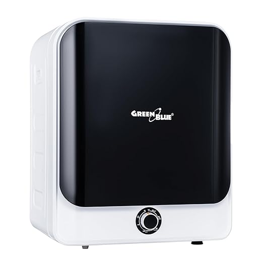 Green Blue GB415 Electric Dryer | 3 kg Filling Weight | Adjustable Drying Time 20-180 Minutes | 830 W Power | Drain Dryer for Clothes | Freestanding or Wall Mounted