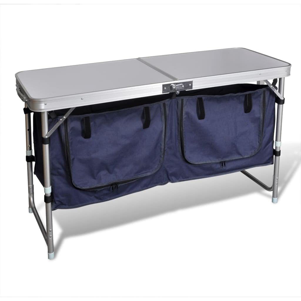 SKM Campingmöbel Stauraum aus Aluminium zusammenklappbar, Weight: 8.1 kg, 41331