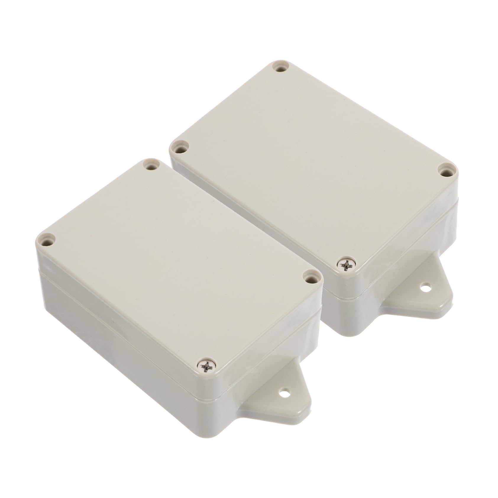 jojofuny 10pièces Boîte De Jonction Électronique Étanche Plastique Boîtier Durable Pour Équipements Électriques Installation Facile Utilisation Intérieure Et Extérieure