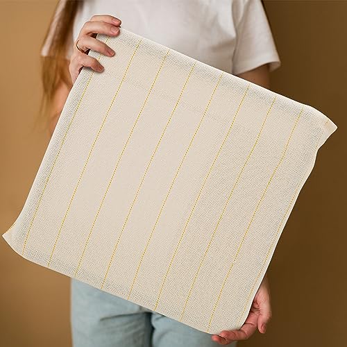 Pllieay P-045N 16*16 Inch Punch Needle Frame, Gripper Frame Square Tufting Frame With Needles Fabrics Holder For Rug Punch Needle And Embroidery Craft thumb #6
