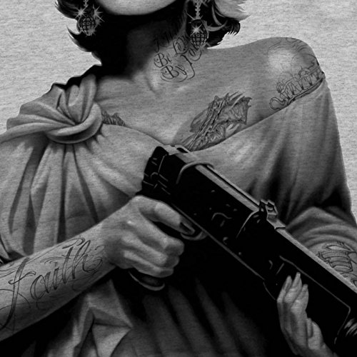 Style3 Marilyn Liberty Tatuaggio T-Shirt da Uomo