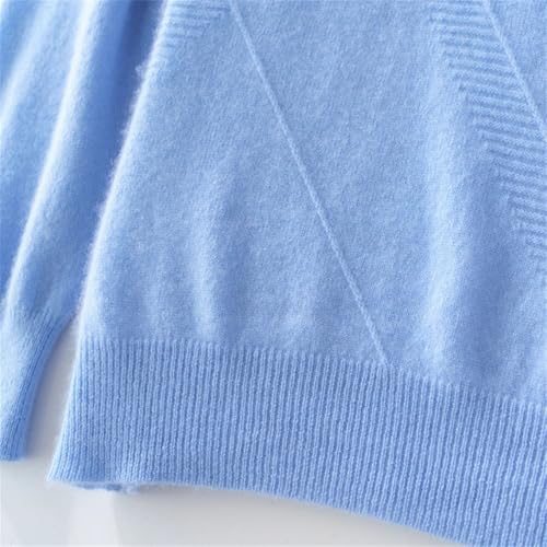 Men's Merino Wool Turtleneck Sweater Solid Color Knit Pullover Long Sleeve Basic Soft Comfortable Warm Casual4