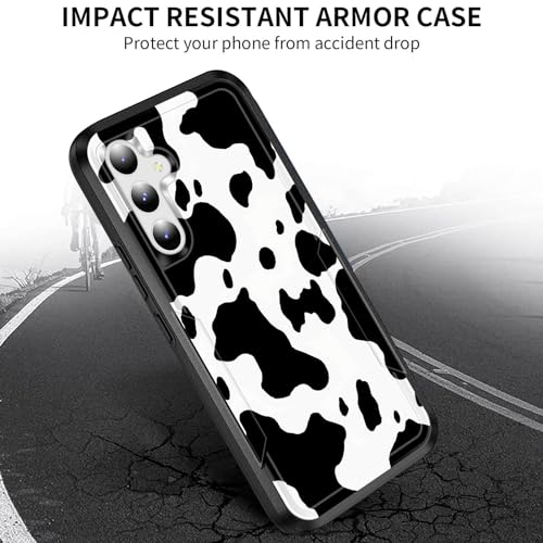 Coque Galaxy S23 FE 5G antichoc imprimé vache protection 6,4 pouces