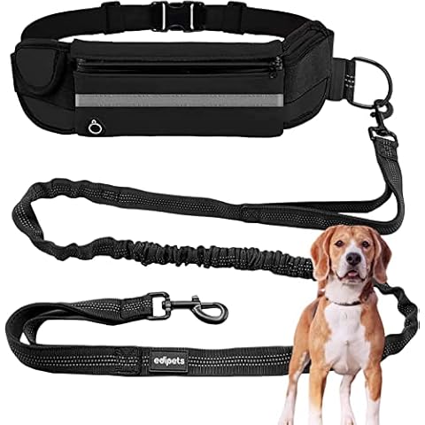 Edipets Laisse Canicross Noir Cover