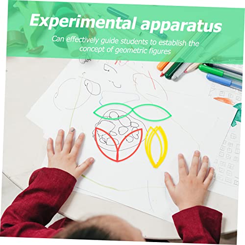 Matériel enseignement géométrie plastique set mathématiques 9 - 3
