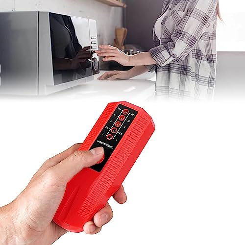 Medidor EMF Detector de Campo Magnético Portátil Rojo miniatura 6