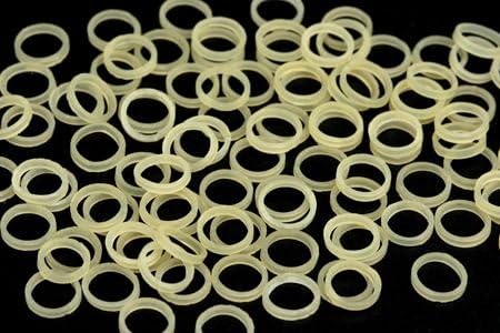 Amber 3/16" 6 Oz. - Orthodontic Elastic -For Braces - Dental Rubber Bands
