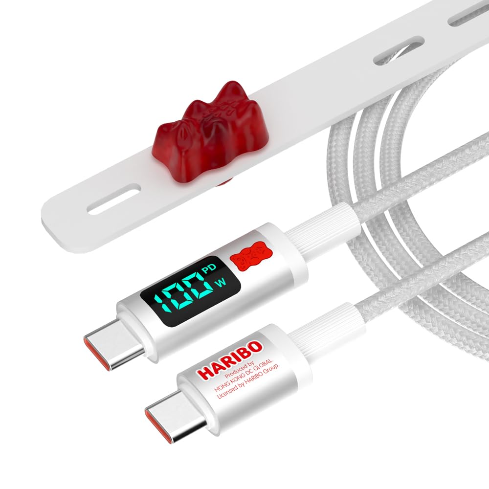 はりゅ Amazon.com: DCHK Haribo 100W PD Fast Charging USB-C Cable (1pack