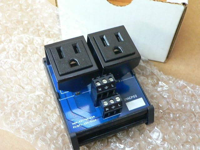 Automation Systems Interconnect (Asi) Imacp02 Duplex Three Prong Modular Outlet