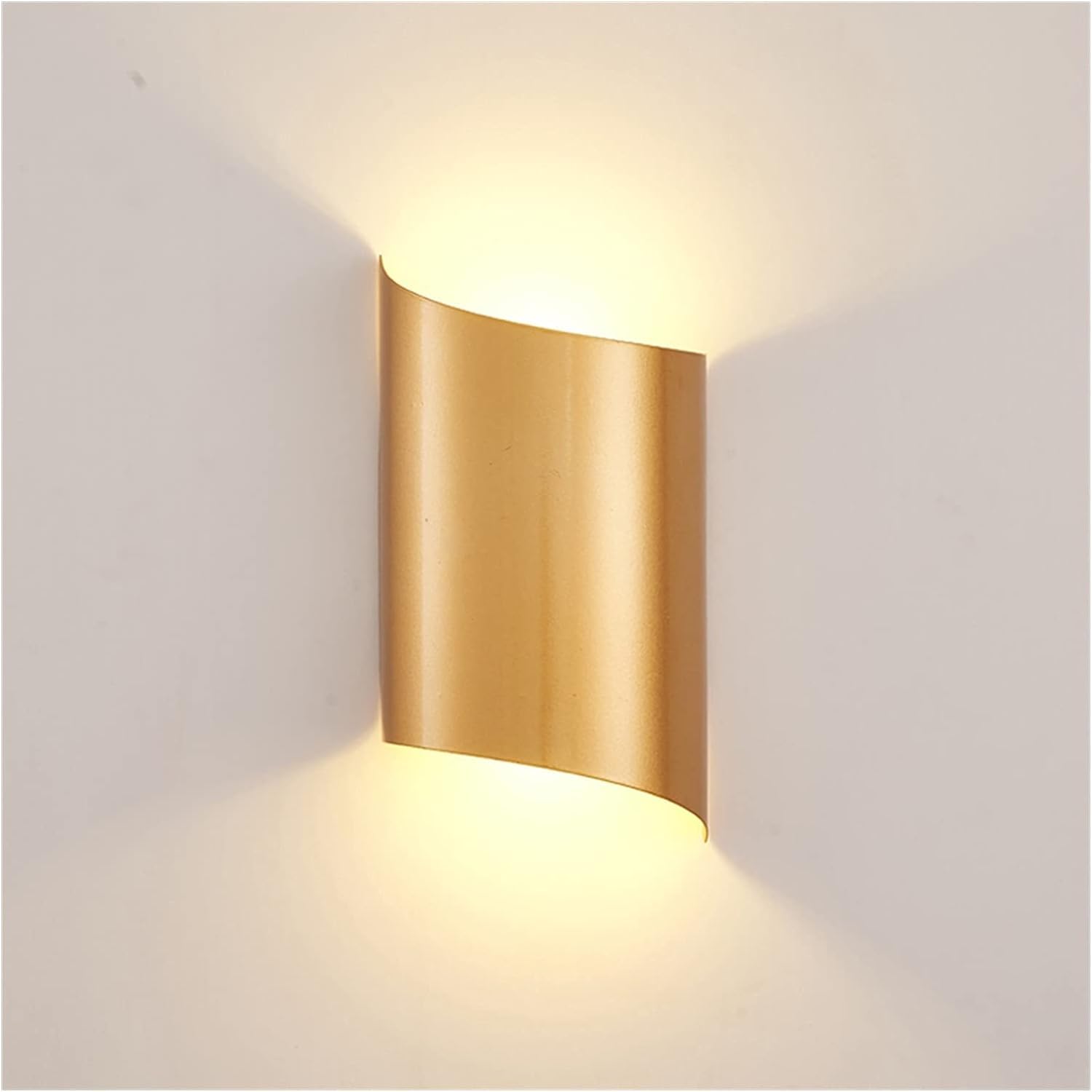 VDOQTLJT Wall lamp LED Lamp Bedroom Bedside Lamps Modern Living Room Background Lights Indoor Decoration Stair Lighting Sconce(22152gold,CoolWhite)