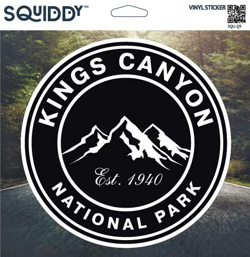 Kings Canyon National Park - Vinyl Sticker Decal for Phone, Laptop, Water Bottle (2" Tall)
